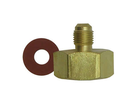 Cylinder Adaptor 3/4" FSBP x 1/2" UNF (R410A)